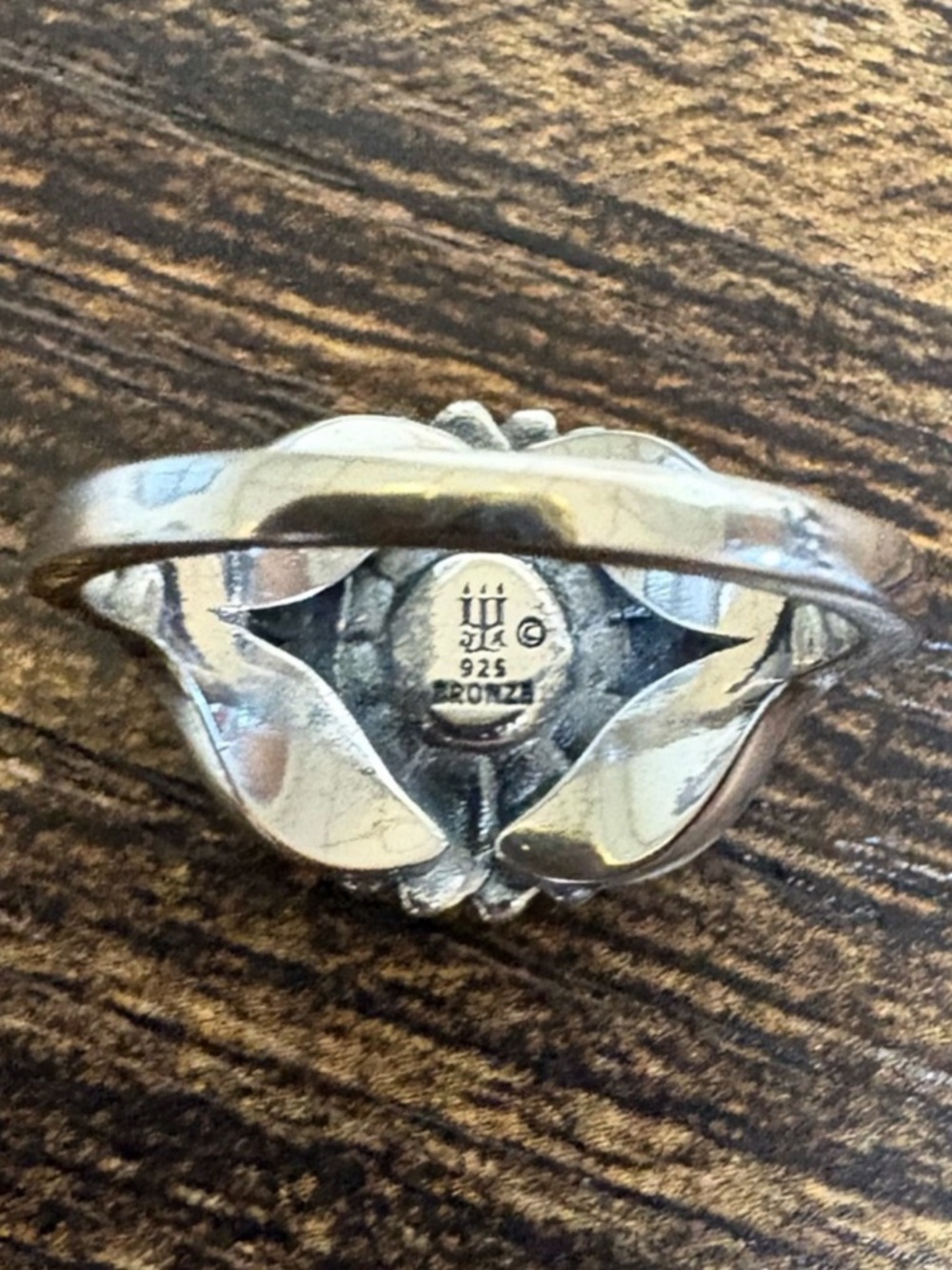 James Avery Sunflower Ring Sterling Silver Floral Statement Ring - Picture 9 of 15